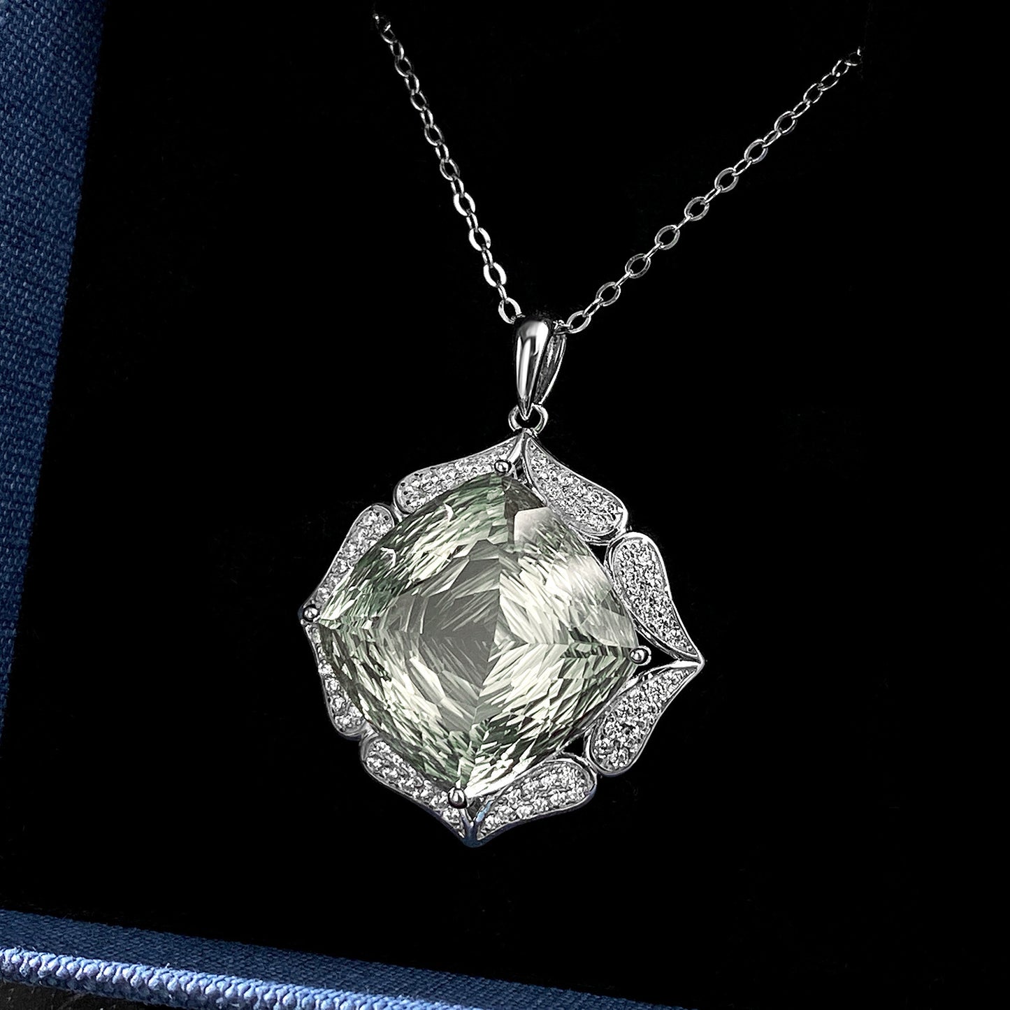Green Crystal Pendant