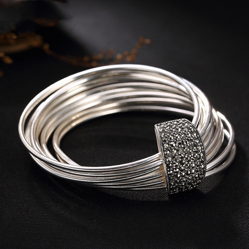 Vintage Multi-ring Bracelet