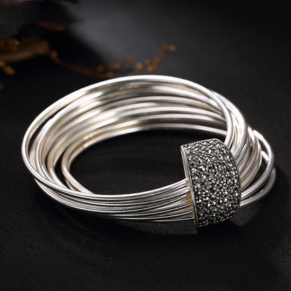 Vintage Multi-ring Bracelet