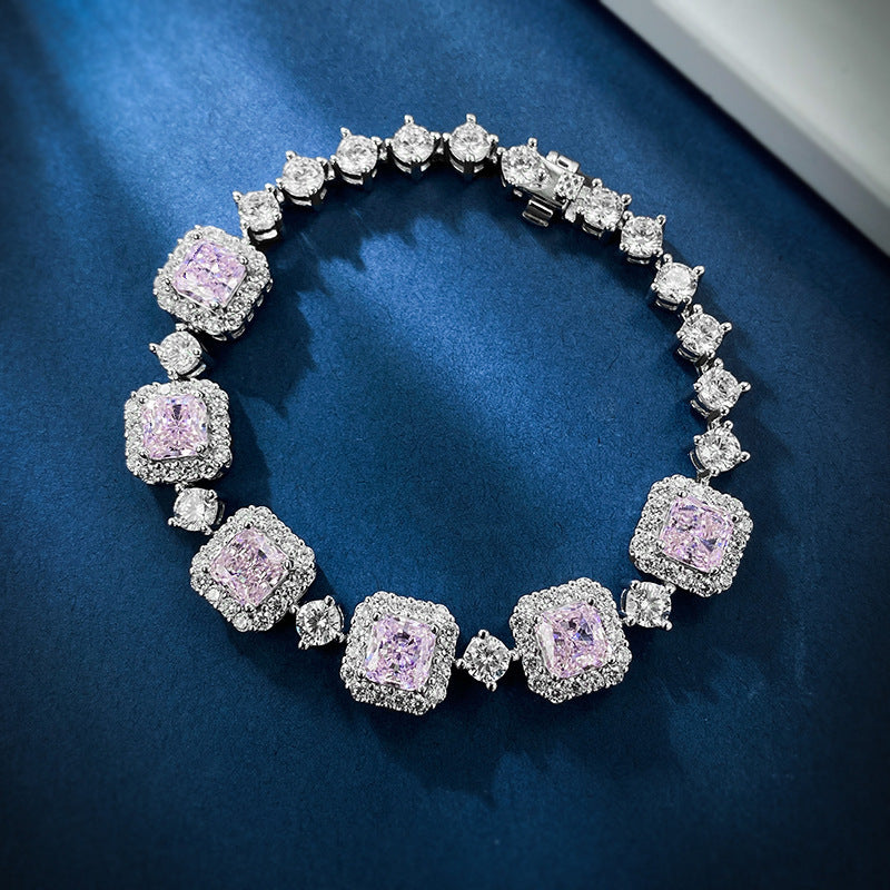 Shimmer Crown Diamond Bracelet